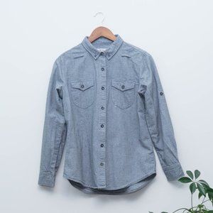 Size M, Sitka Grey Cotton Flannel Shirt